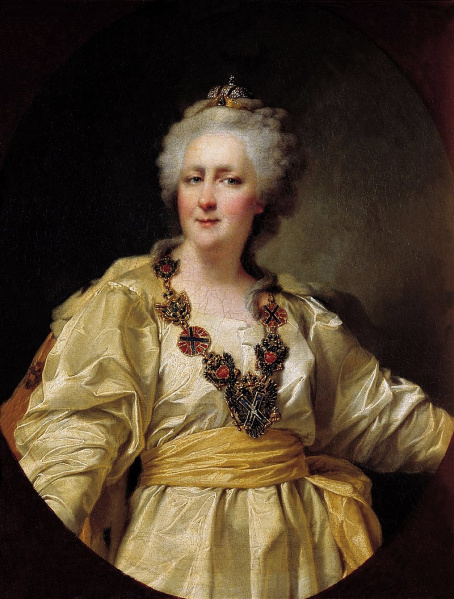 Файл:Екатерина II. 1774г. Портрет Левицкого Levitzky. Catherine II in 1794 e2 17.jpg