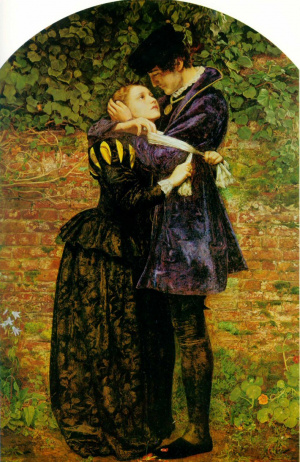 A Huguenot, on St. Bartholomew's Day, Refusing to Shield Himself from Danger by Wearing the Roman Catholic Badge.jpg