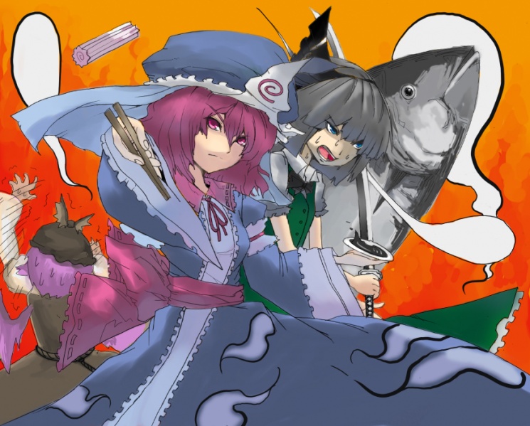 Файл:Youmu-yuyuko-mystia.jpg