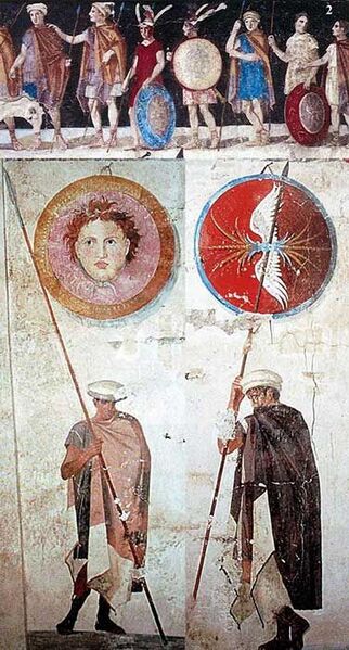 Файл:Ancient Macedonian soldiers, from the tomb of Agios Athanasios, Greece.jpg